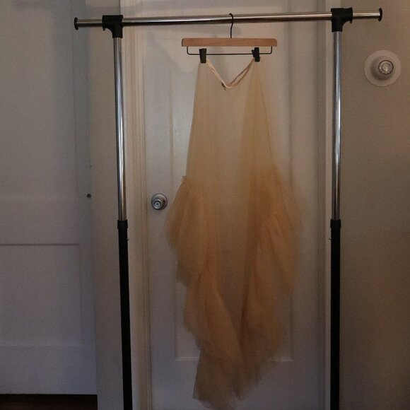 Ruffled Vintage Petal SkirtMade in KoreaSize S
